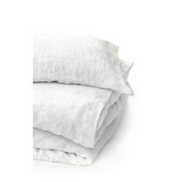 BETTWÄSCHE LEINEN 140/200 cm  - Weiß, Basics, Textil (140/200cm)