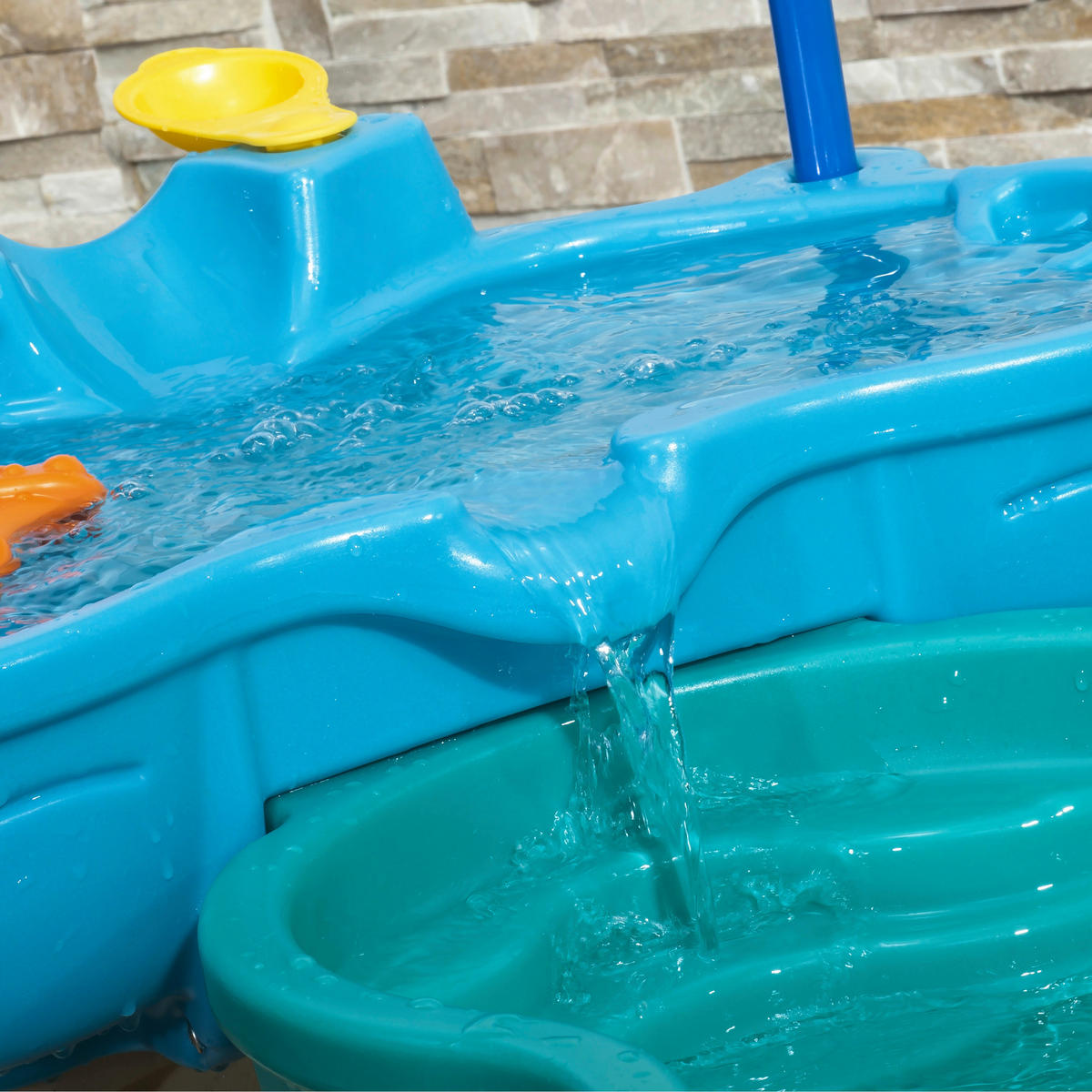 SPIELTISCH SPILL & SPLASH  - Blau/Multicolor, KONVENTIONELL, Kunststoff (109,9/57,2/63,5cm) - Ambia Garden
