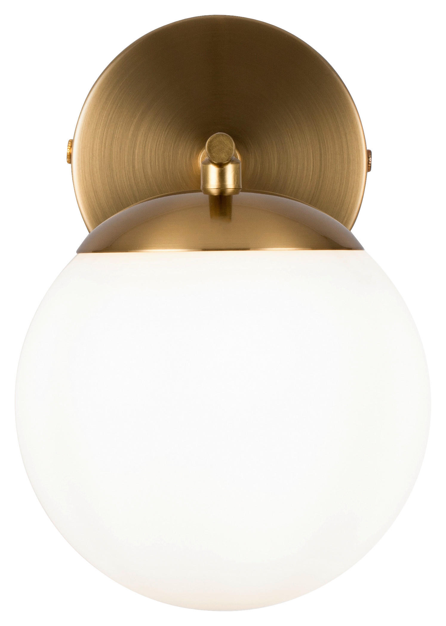 WANDLEUCHTE 21/20/21 cm   - Messingfarben, Trend, Glas/Metall (21/20/21cm) - MAYTONI