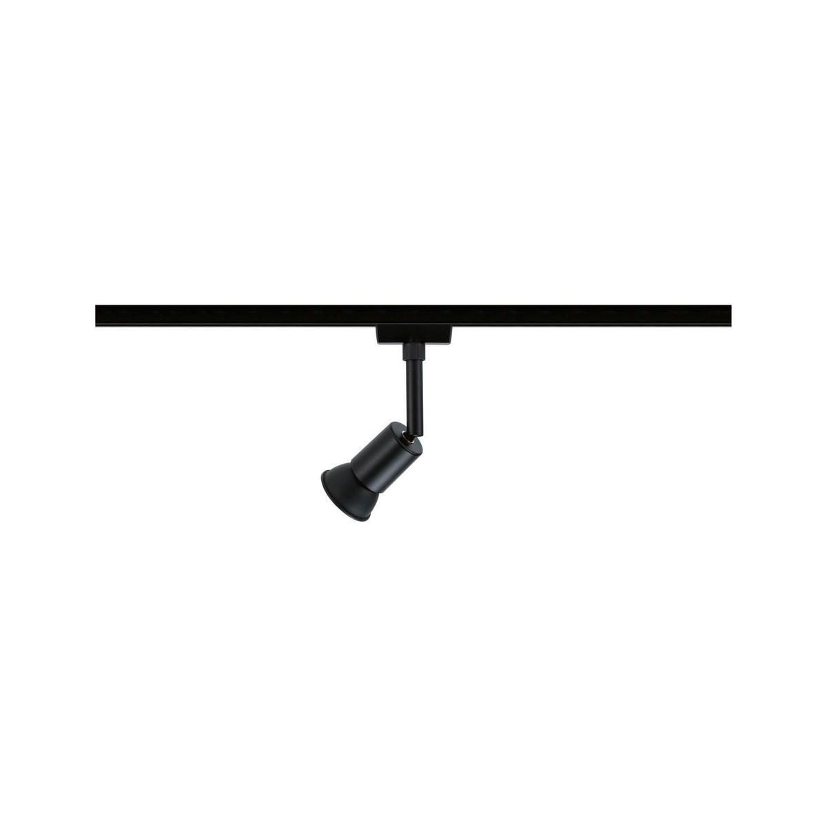SCHIENENSYSTEM-STRAHLER URail Spot Salt 3,5/11,3 cm   - Schwarz, Basics (3,5/11,3cm) - Paulmann