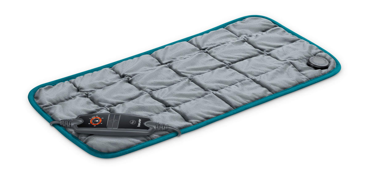 HEIZKISSEN  - Dunkelgrau/Petrol, KONVENTIONELL (60/30/0,5cm) - Beurer