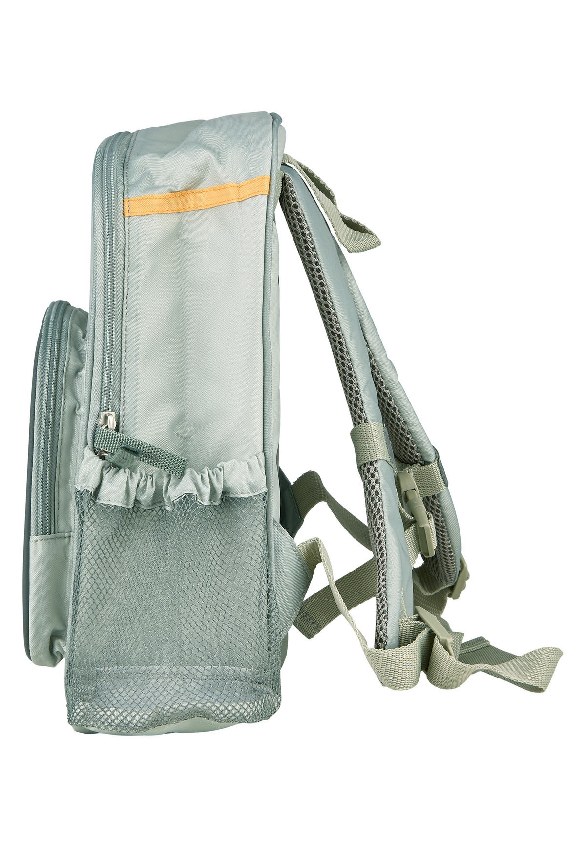 KINDERRUCKSACK Löwe Leo  - Mintgrau, Basics, Textil (30/24/10cm) - Sterntaler