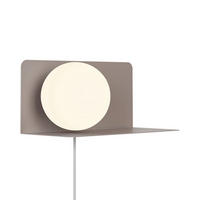 WANDLEUCHTE Lilibeth 35/35/16 cm  - Braun, Design, Metall (35/35/16cm) - Nordlux