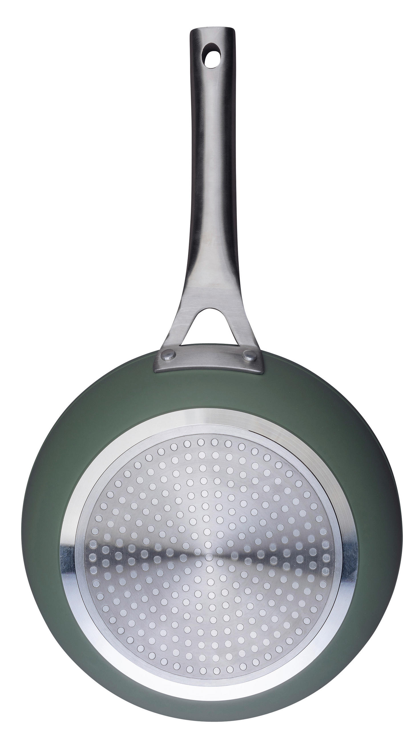 BRATPFANNE Stuttgart Keramikbeschichtung 24 cm  - Silberfarben/Grau, Basics, Metall (24cm) - Chefkoch+Fackelmann
