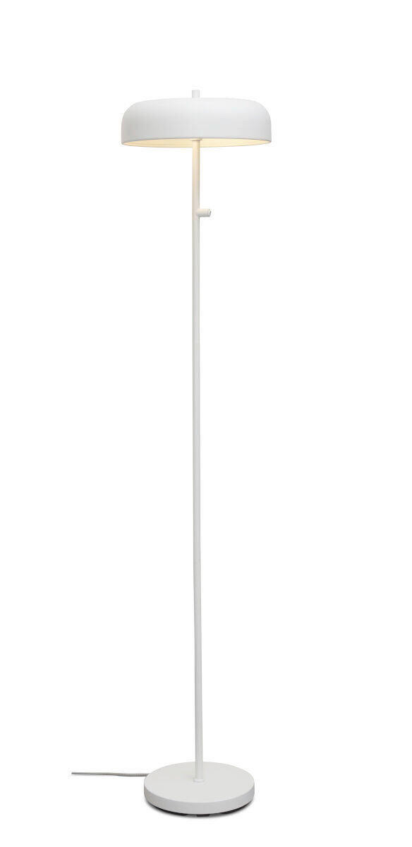 STEHLEUCHTE 30/145,5 cm    - Weiß, Trend, Metall (30/145,5cm) - It's about Romi