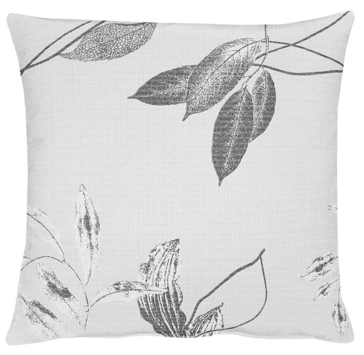 KISSENHÜLLE Loft Style 49/49 cm  - Schwarz/Weiß, Basics, Textil (49/49cm) - Ambiente