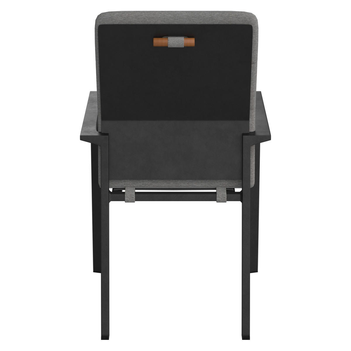 VRTNA STOLICA  antracit  metal, tekstil, drvo      - antracit, Design, metal/tekstil (57/92/61cm)