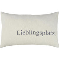 ZIERKISSEN   40/60 cm   - Weiß/Grau, Design, Textil (40/60cm) - David Fussenegger