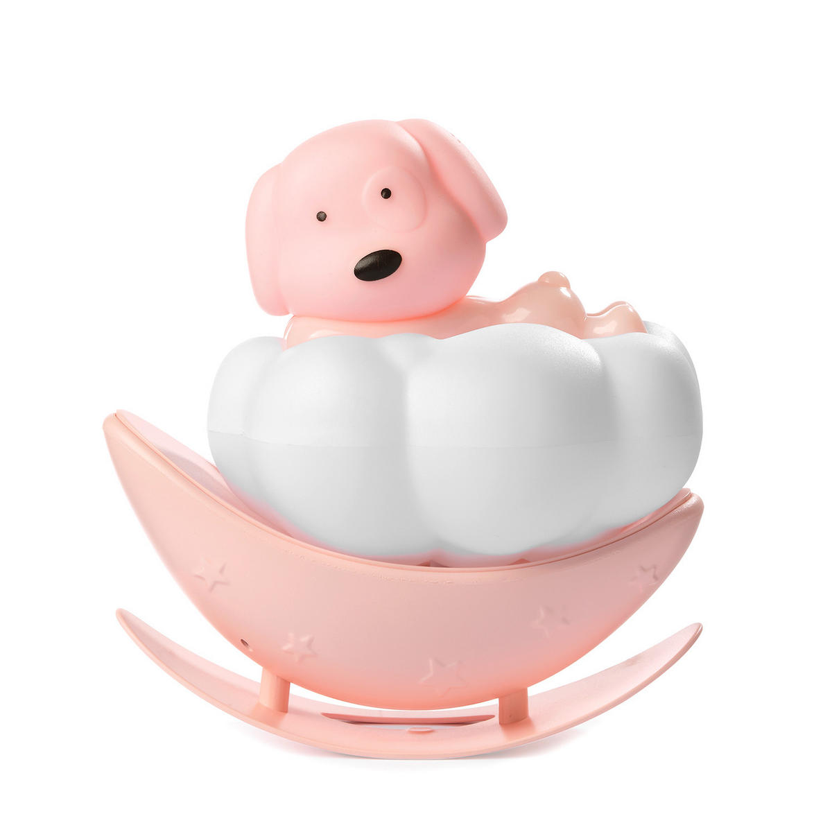 KINDERTISCHLEUCHTE 080 NUVOLINA  - Hellrosa/Weiß, Basics, Kunststoff (11/6.5/12.5cm)