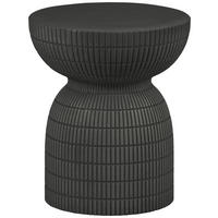 COUCHTISCH Samson 37/37/44 cm rund Dunkelbraun  - Dunkelbraun/Braun, Design, Kunststoff (37/37/44cm) - Livetastic