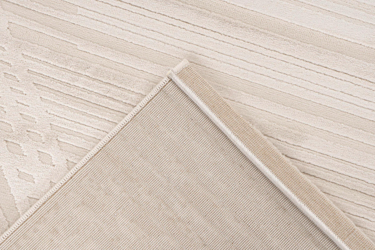 WEBTEPPICH 160/230 cm Nancy Beige  - Beige, KONVENTIONELL, Textil (160/230cm) - Pierre Cardin