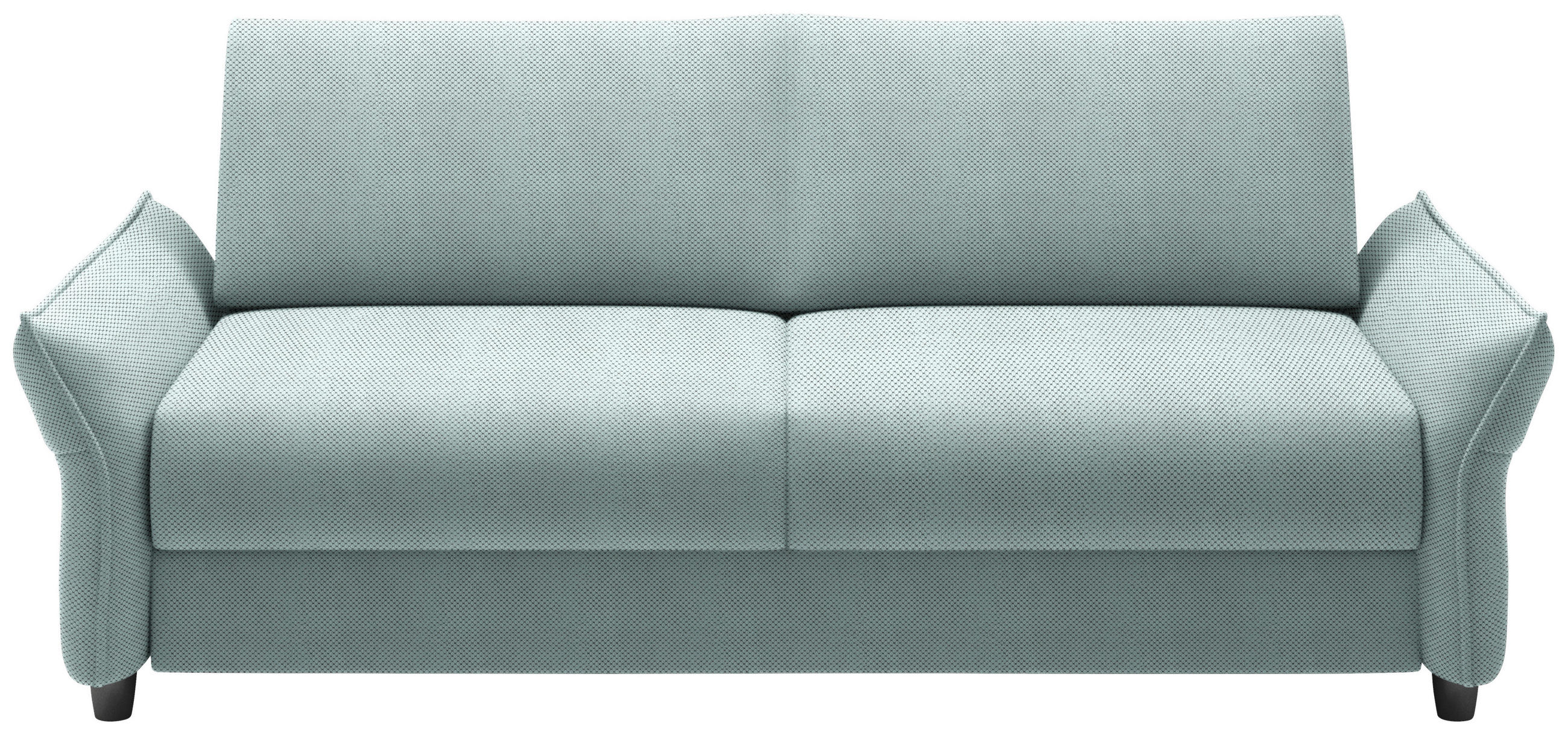 BÄDDSOFFA i vävt tyg mintgrön  - mintgrön/svart, Klassisk, textil/plast (198/82/106cm) - MID.YOU