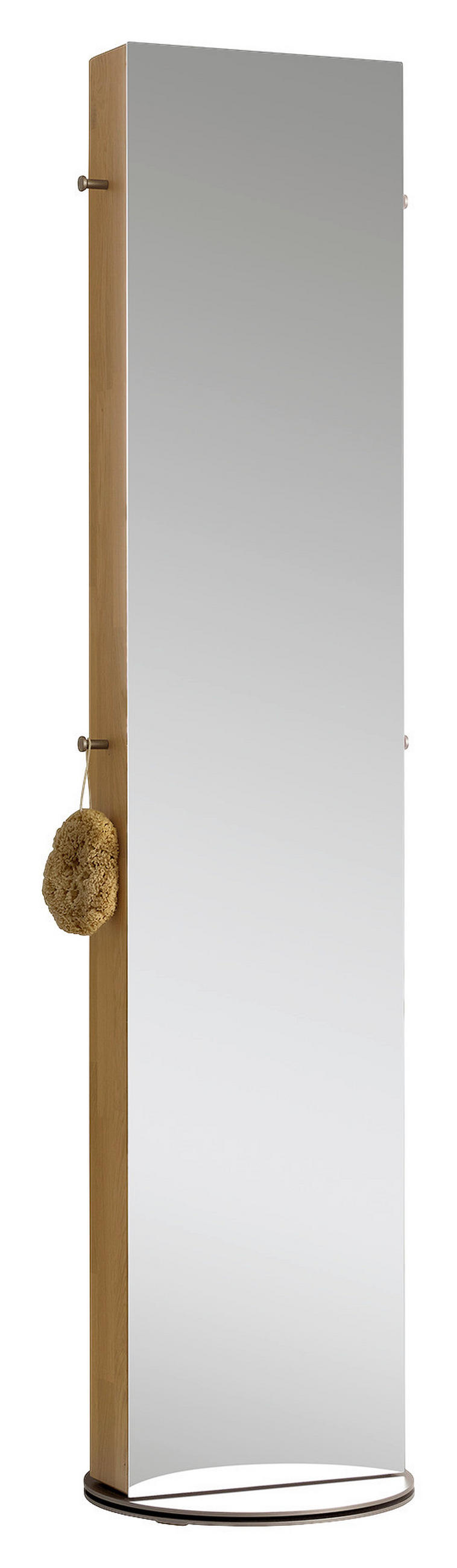STANDSPIEGEL 42/182,4/42 cm  - Wildeiche/Eichefarben, Natur, Holz (42/182,4/42cm) - Musterring