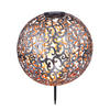 SOLARLEUCHTE - Silberfarben, Basics, Metall (28,5/40cm) - Globo
