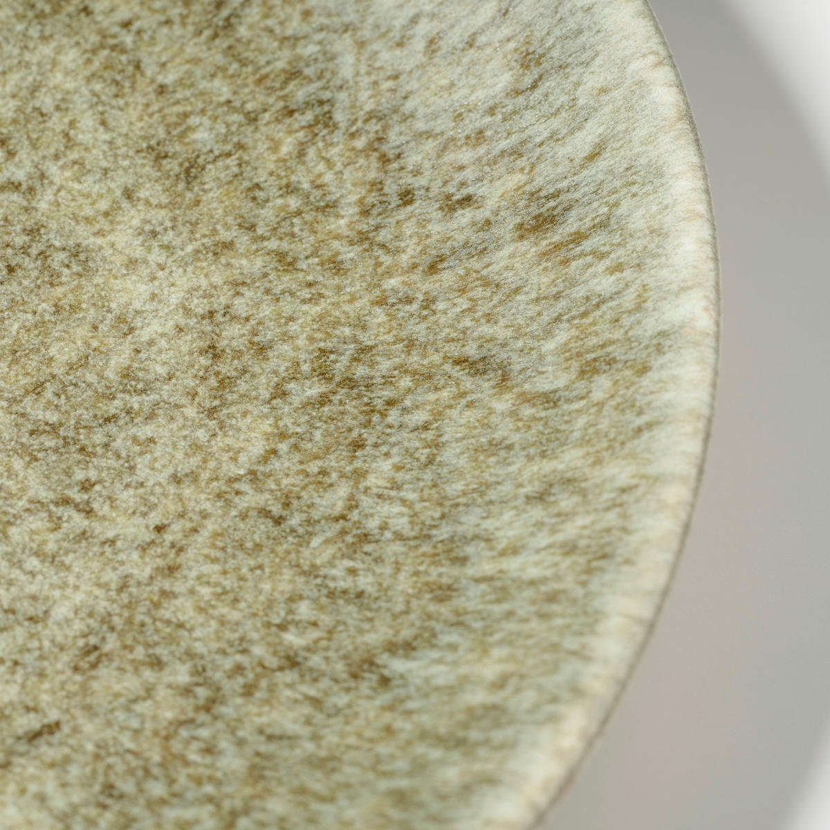 SPEISETELLERSET MOOS´N´STEIN 4-teilig  - Grün, Basics, Keramik (26,5/2,5cm) - Gipfelstück