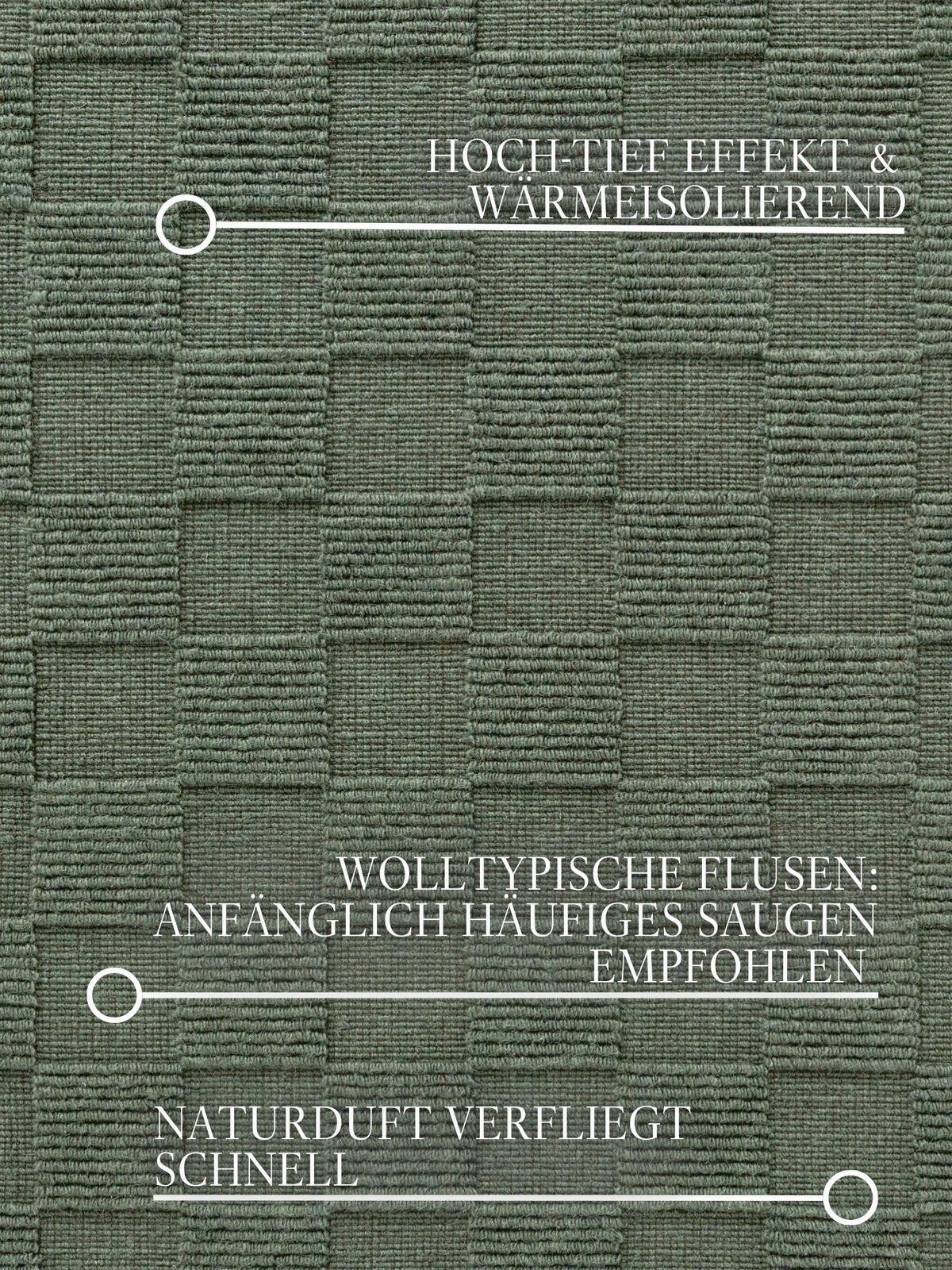 WEBTEPPICH  Wohnzimmer 120/170 cm Kollektion 1766 Waldgrün rechteckig  - Waldgrün, Basics, Textil (120/170cm) - Villeroy & Boch