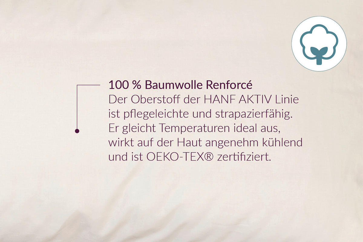 KOPFPOLSTER 40/80 cm   - Champagner, Basics, Textil (40/80cm) - Goldeck Austria
