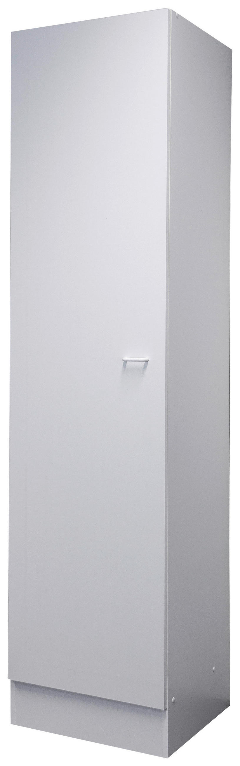 GESCHIRRSCHRANK 50/200/47 cm  in Weiß  - Weiß, KONVENTIONELL, Holzwerkstoff/Kunststoff (50/200/47cm) - FlexWell