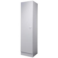 GESCHIRRSCHRANK 50/200/47 cm  in Weiß  - Weiß, KONVENTIONELL, Holzwerkstoff/Kunststoff (50/200/47cm) - FlexWell