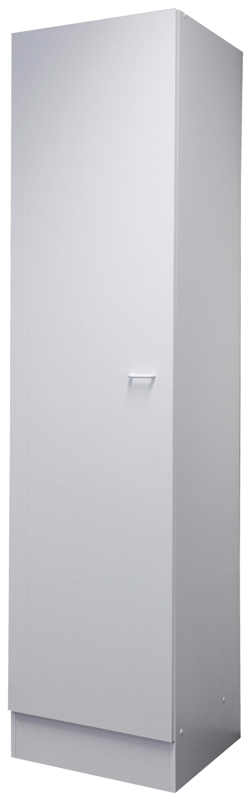 GESCHIRRSCHRANK 50/200/47 cm  in Weiß  - Weiß, KONVENTIONELL, Holzwerkstoff/Kunststoff (50/200/47cm) - FlexWell