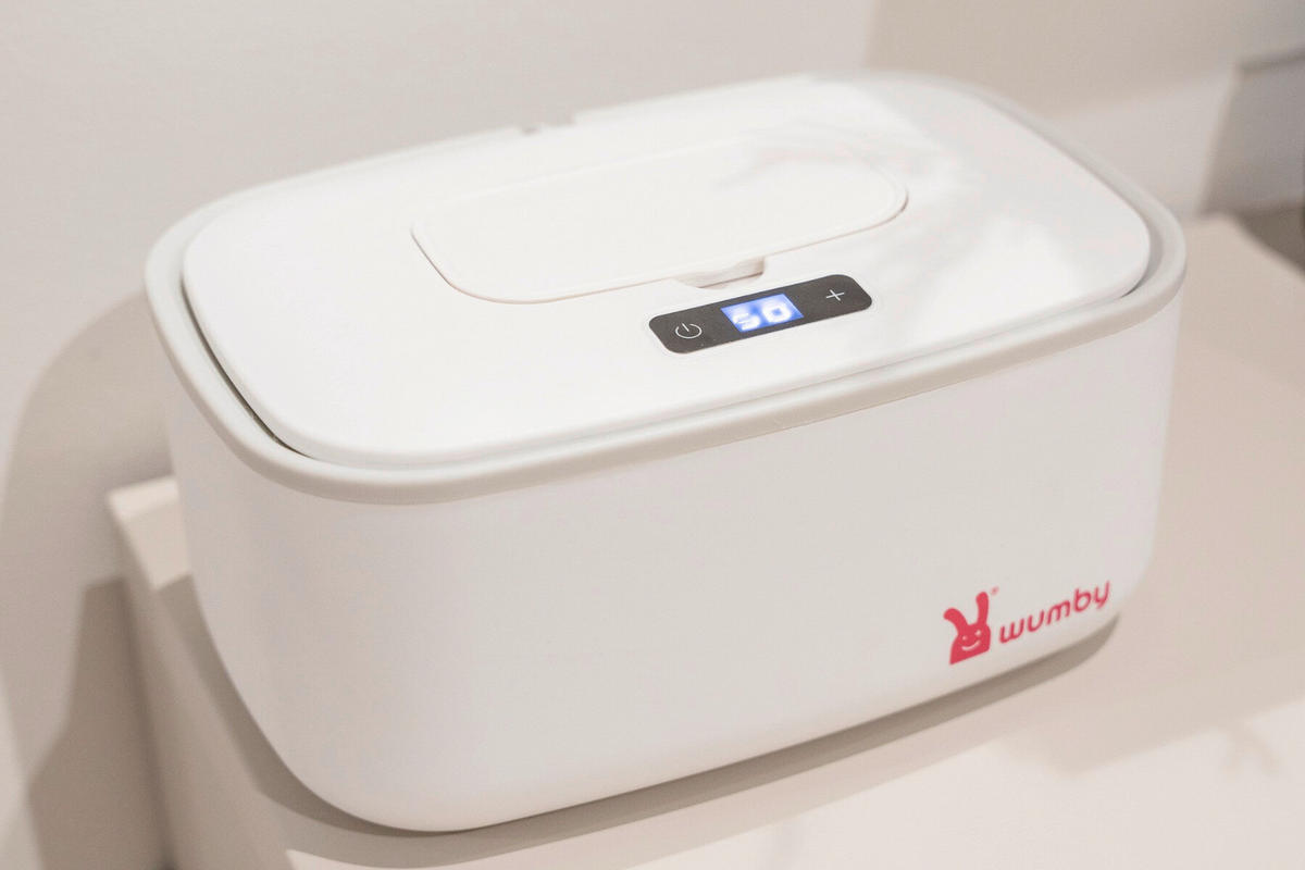 KUTIJA ZA VLAŽNE MARAMICE   - bijela, Basics, plastika (16/23,5/11cm)