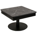 COUCHTISCH in Metall, Kunststoff, Holzwerkstoff 67/67/45-63 cm  - Anthrazit/Grau, Design, Holzwerkstoff/Kunststoff (67/67/45-63cm) - Venda