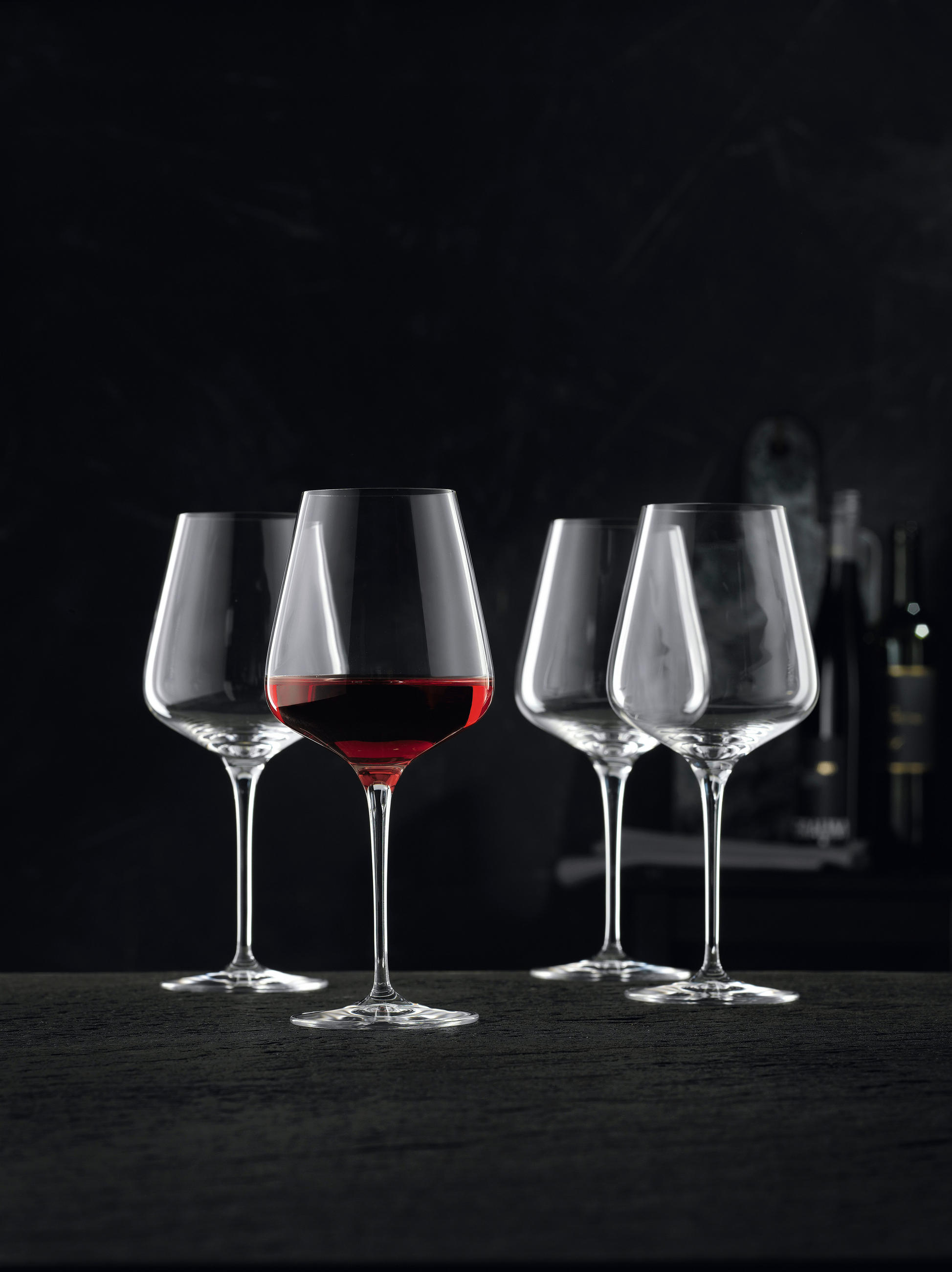 GLÄSERSET Vinova  4-teilig  - Transparent, Design, Glas (25,2/25,2/24,9cm) - Nachtmann