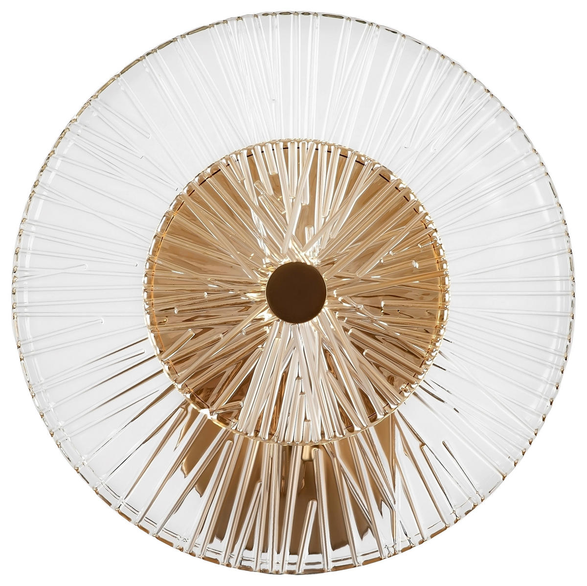 WANDLEUCHTE - Goldfarben, Basics, Glas/Metall (15,3/28/28cm) - MAYTONI