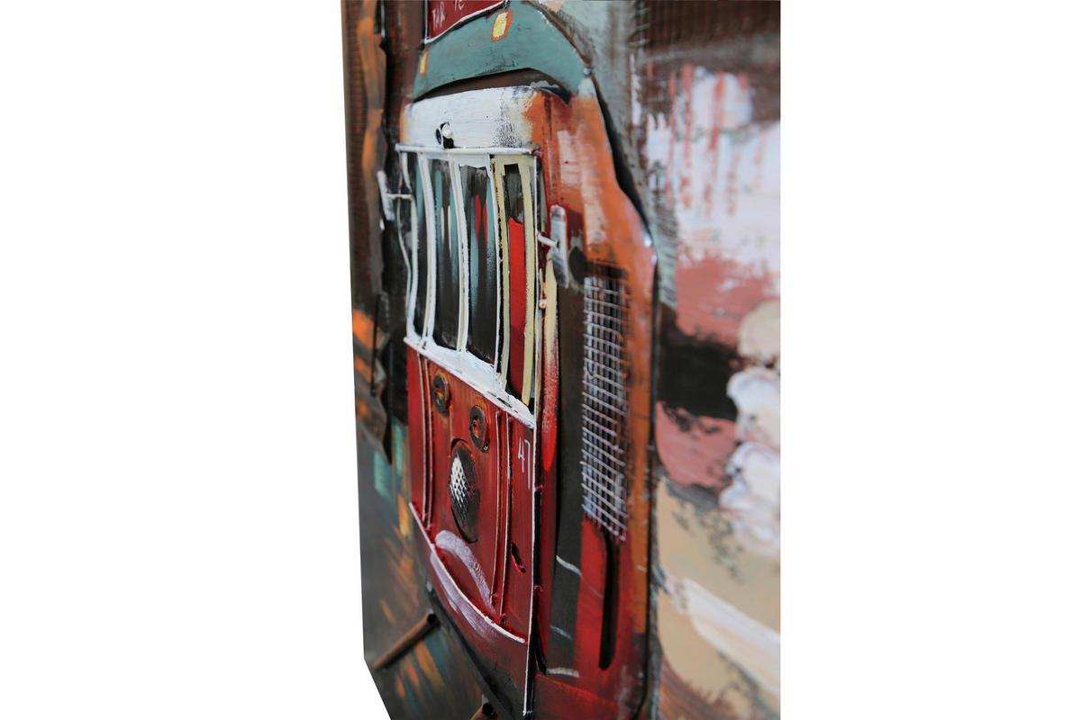 METALLBILD Fahrzeuge  - Multicolor, LIFESTYLE, Metall (100qm) - Monee