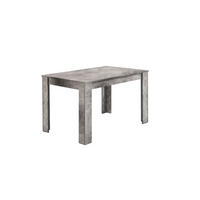 ESSTISCH 120/80/75 cm Nachbildung  Holzwerkstoff in verschiedenen Größen erhältlich, in verschiedenen Holzdekoren erhältlich, schnell aufzubauende und stabile Arbeitsfläche rechteckig Grau  - Grau, MODERN, Holzwerkstoff (120/80/75cm) - MID.YOU