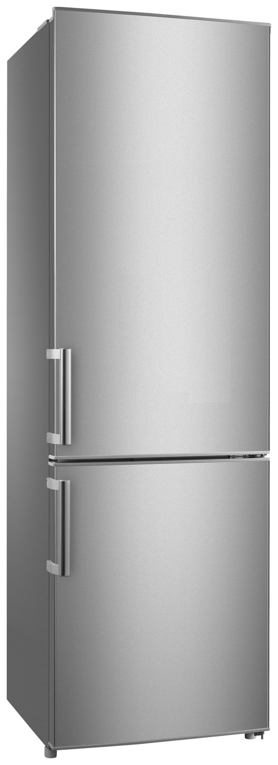 KÜHL-GEFRIER-KOMBINATION WOLKENSTEIN KGK 180 E  - Silberfarben, Basics, Metall (55/180/56cm) - PKM