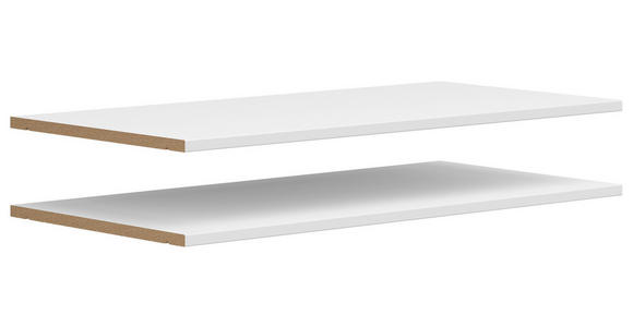 EINLEGEBODEN 76,9/1,5/36 cm   - Weiß, MODERN, Holzwerkstoff (76,9/1,5/36cm) - Carryhome