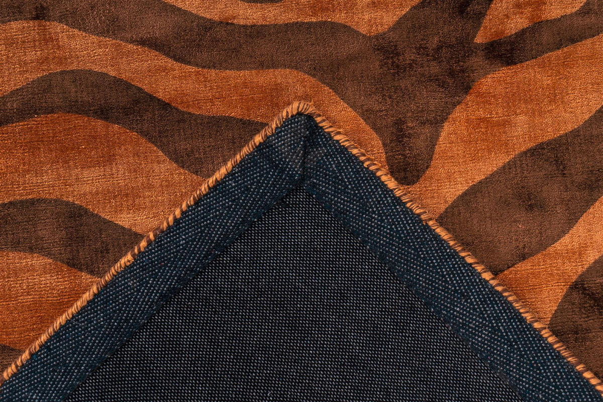 FLACHWEBETEPPICH 120/170 cm Sinai 125 Braun / Dunkelbraun Braun, Dunkelbraun  - Dunkelbraun/Braun, KONVENTIONELL, Textil (120/170cm)