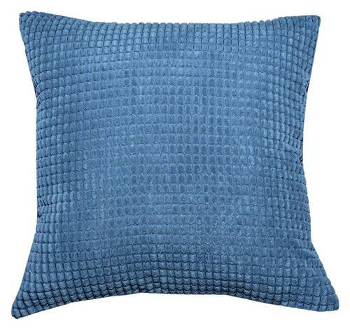 DEKORAČNÍ POLŠTÁŘ 45/45 cm - modrá, Trend, plast (45/45cm) - Boxxx