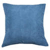 DEKORAČNÍ POLŠTÁŘ 45/45 cm - modrá, Trend, plast (45/45cm) - Boxxx