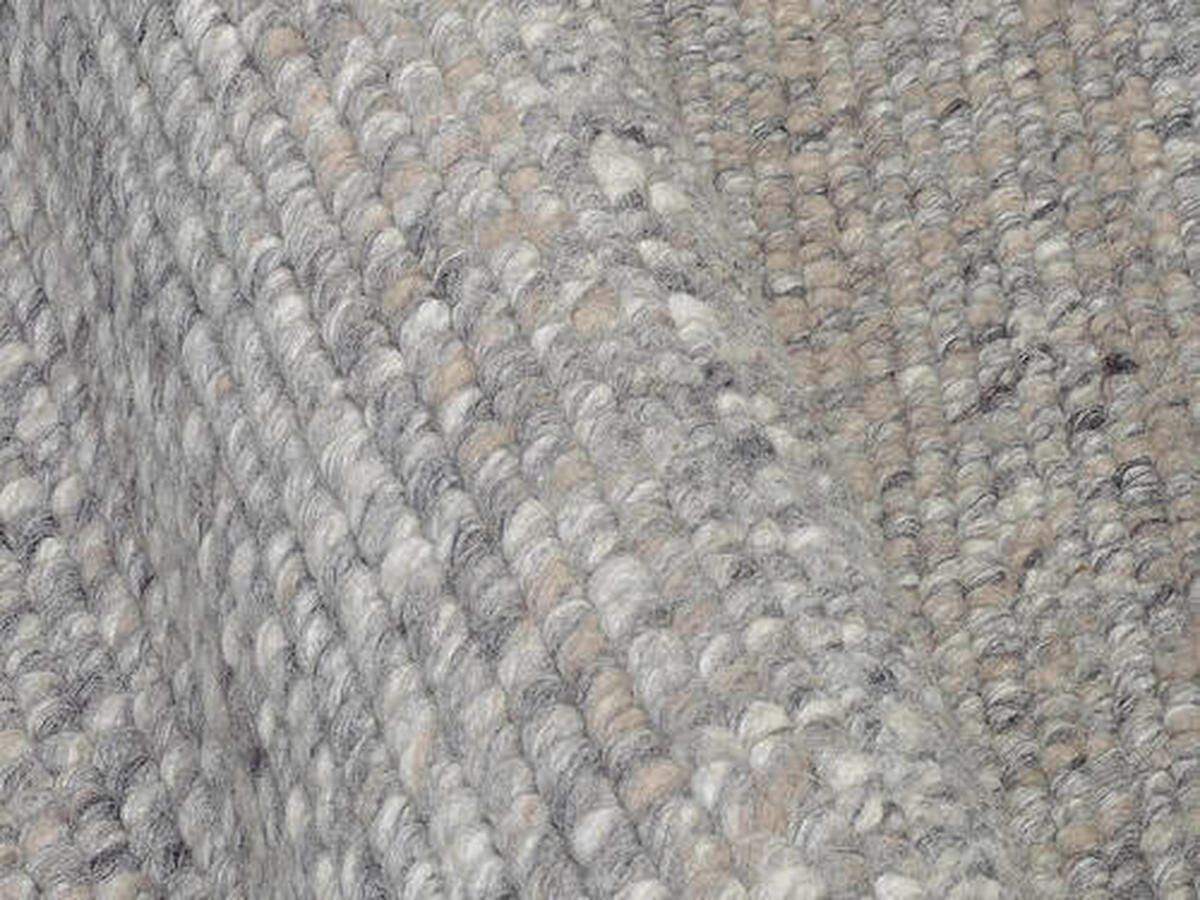 HANDWEBTEPPICH 170/240 cm Helsinki Grau  - Grau, Basics, Textil (170/240cm) - Linea Natura