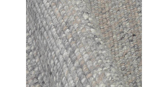 HANDWEBTEPPICH 170/240 cm Helsinki Grau - Grau, Basics, Textil (170/240cm) - Linea Natura