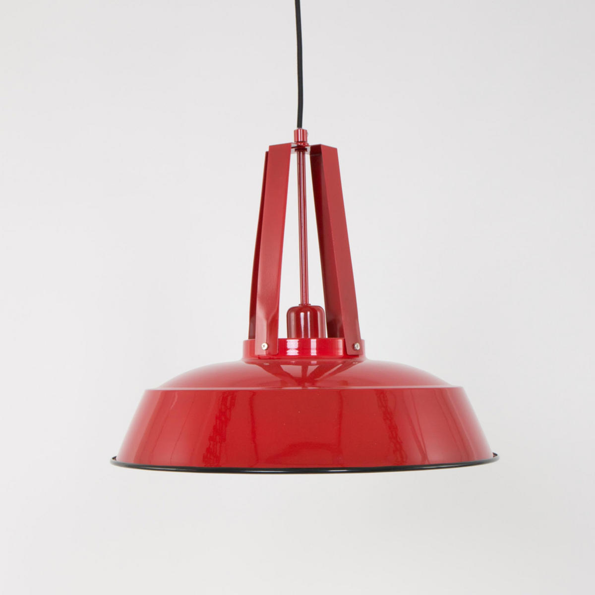 PENDELLEUCHTE  42/45-200/42 cm   - Rot, Trend, Metall (42/45-200/42cm)