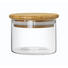 VORRATSDOSE 0,4 l - Hellbraun/Klar, Basics, Glas/Holz (9,5/7cm) - Homeware VORRATSDOSE 0,4 l - Hellbraun/Klar, Basics, Glas/Holz (9,5/7cm) - Homeware