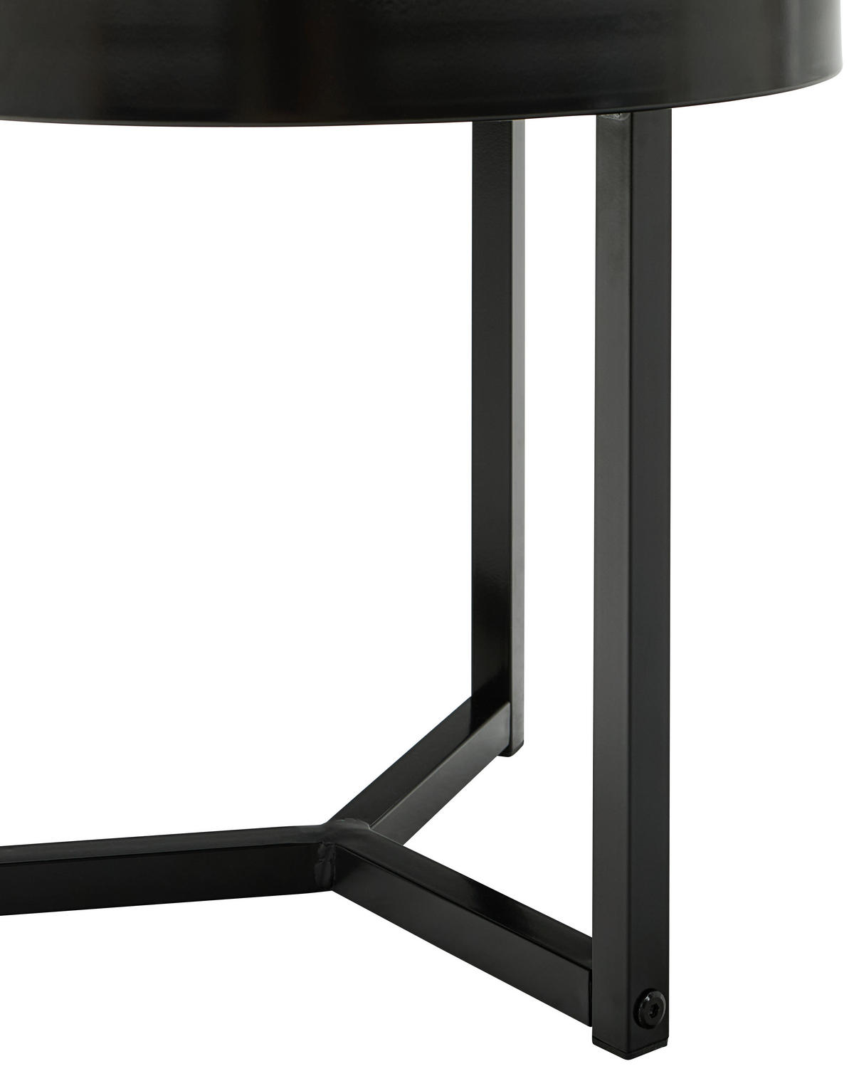 COUCHTISCHSET in Metall, Holzwerkstoff  - Schwarz, Design, Holzwerkstoff/Metall - MID.YOU