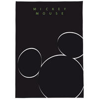 DECKE 150/200 cm  - Schwarz, Basics, Textil (150/200cm) - Disney