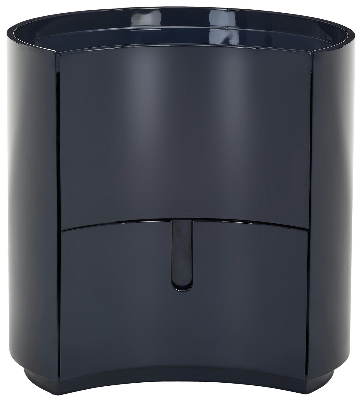 NACHTKÄSTCHEN 52/50,5/44 cm  in Schwarz  - Schwarz, Design, Holzwerkstoff (52/50,5/44cm) - Novel