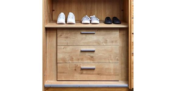 SCHUBKASTENEINSATZ 90/62/58 cm Eichefarben - Eichefarben, KONVENTIONELL, Holzwerkstoff (90/62/58cm) - Linea Natura