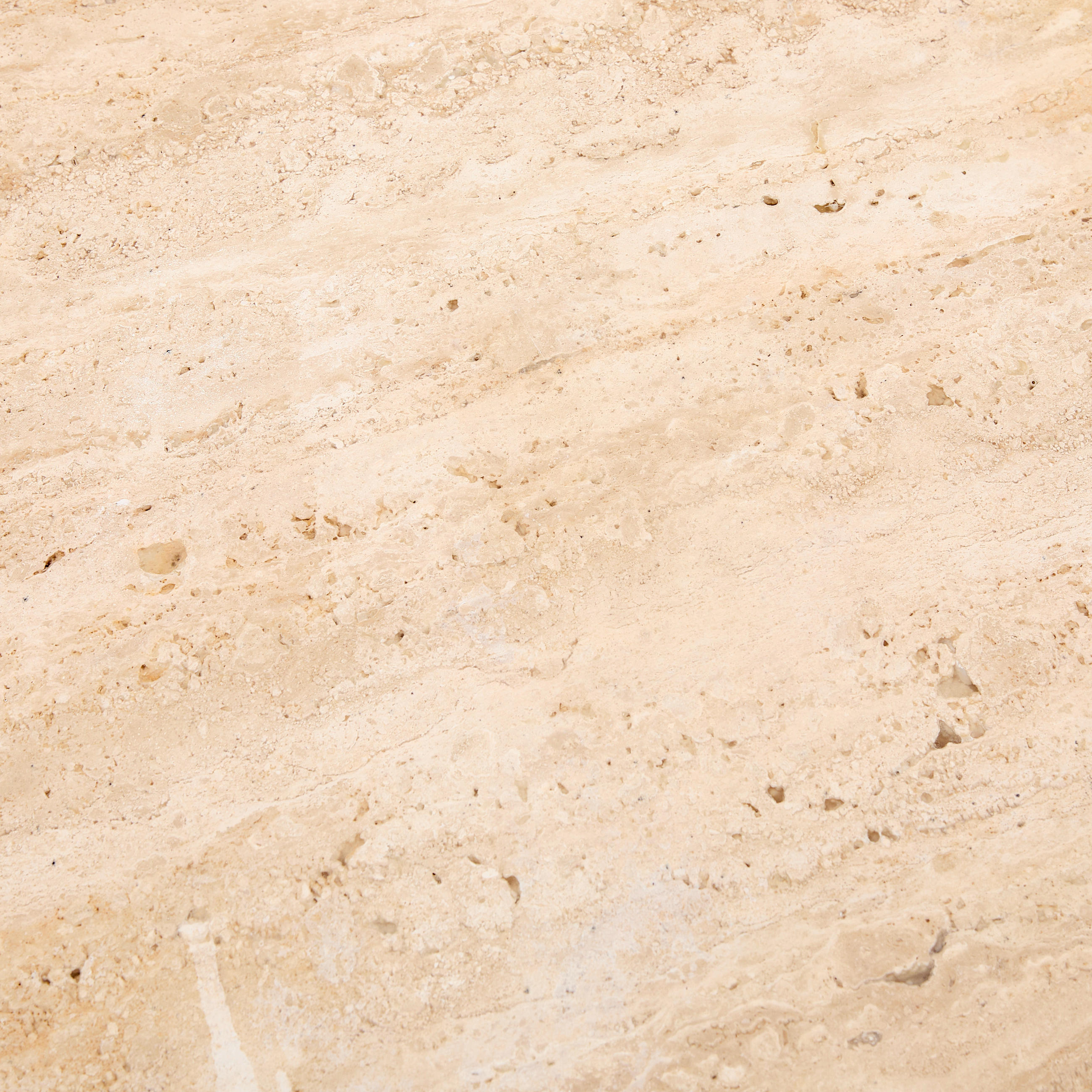 Thumbnail - Livetastic Couchtisch, Dunkelbraun, Beige, Holz, Stein, Mangoholz, vollmassiv, Holz, rund, rund, 60x45x60 cm, Wohnzimmer...
