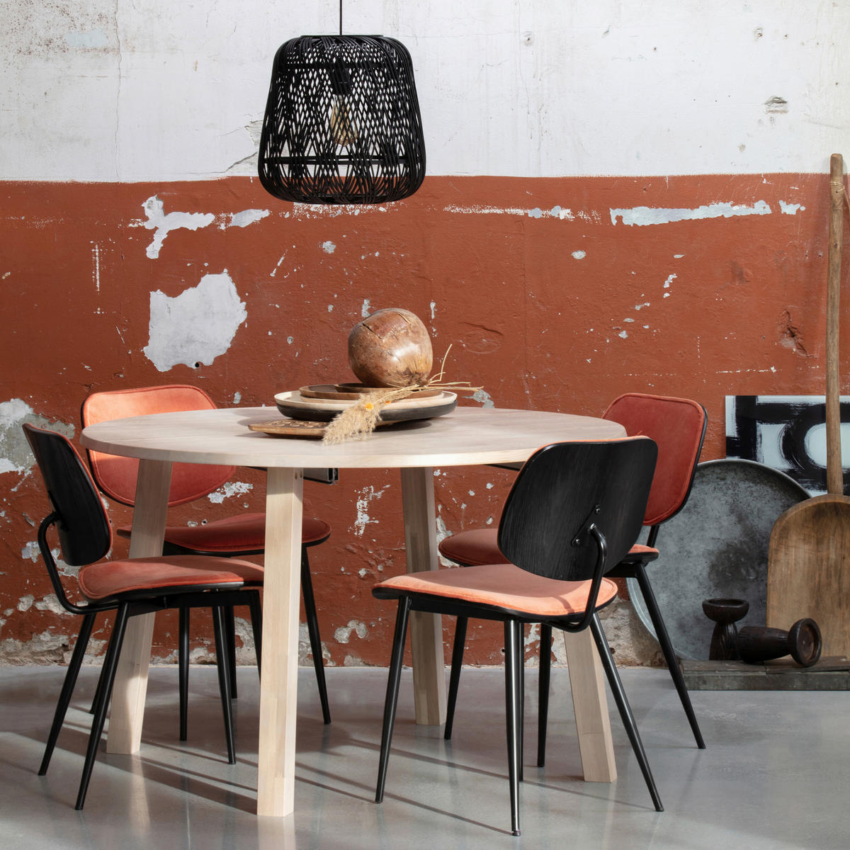 ESSTISCH in Holz 120-200/120/75 cm  - Eichefarben, Design, Holz (120-200/120/75cm) - Livetastic