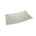 DEKOSCHALE - Nickelfarben, Design, Metall (39,5/22,5/5cm) - Ambia Home