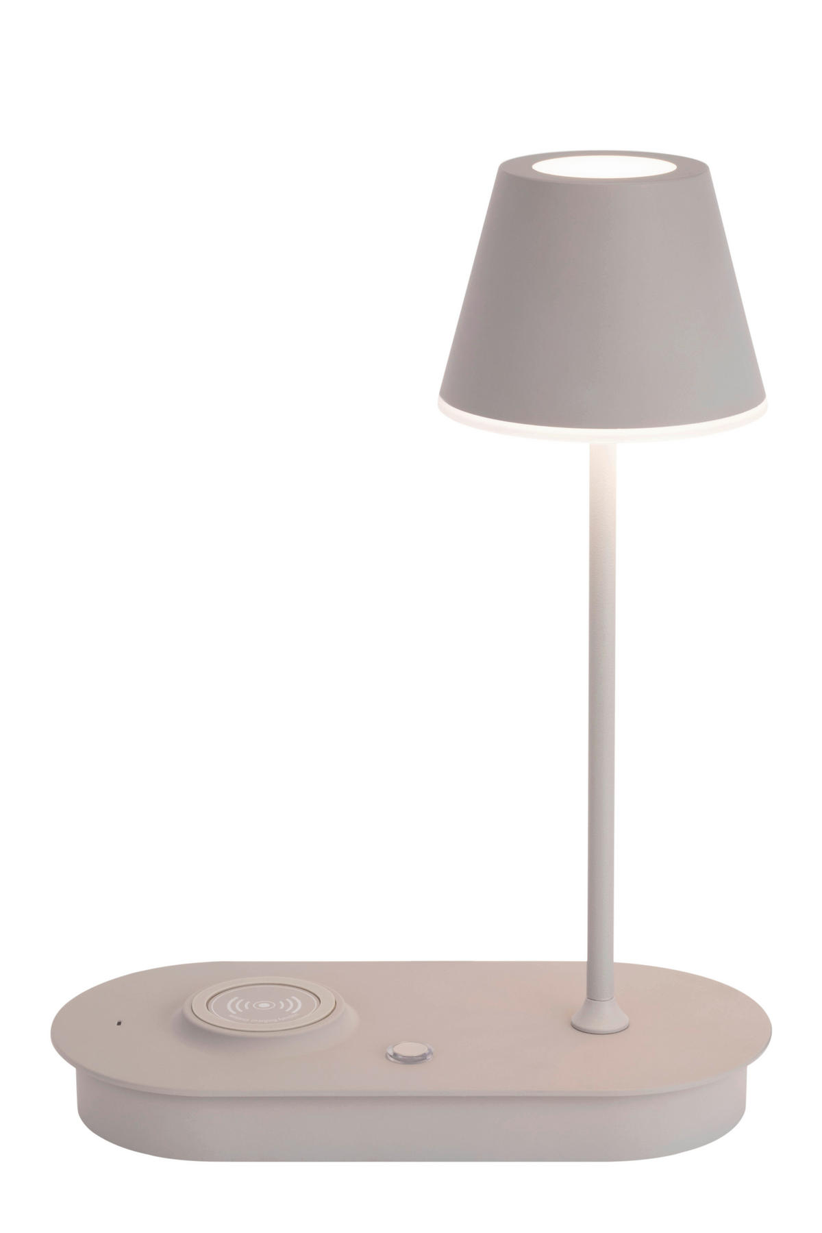 LED SVJETILJKA STOLNA Paterson  - siva, Design, metal/plastika (25/12/33cm) - Novel