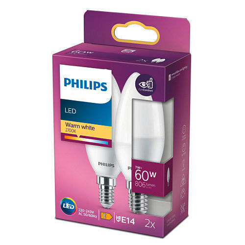 LED ŽARULJA - bijela, Basics, plastika (3,8/11,4cm) - Philips