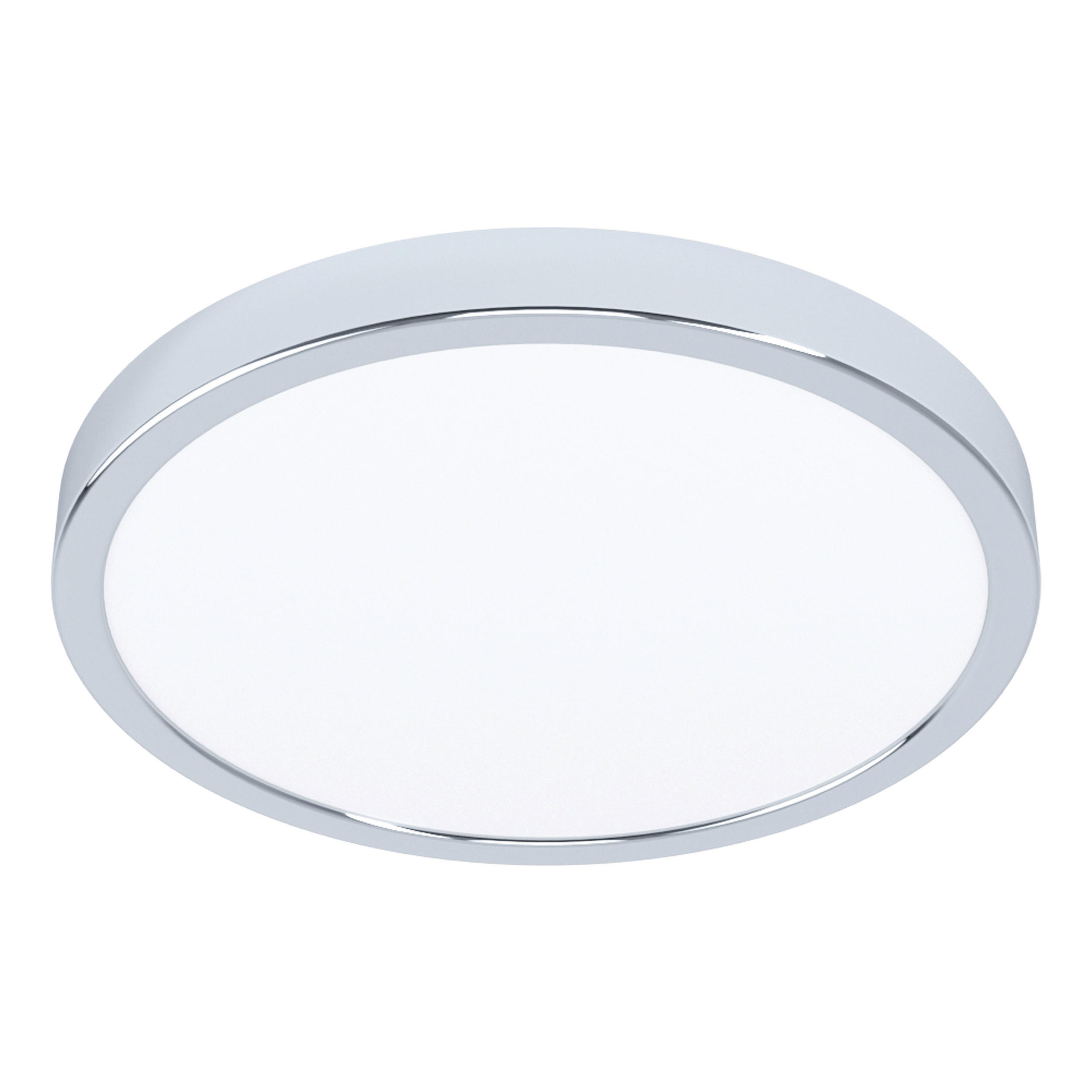 KOUPELNOVÉ STROPNÍ LED SVĚTLO, 28,5/2,8 cm  - bílá/barvy chromu, Basics, kov/plast (28,5/2,8cm) - Celina