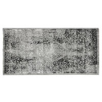 PLOCHO TKANÝ KOBEREC, 70/140 cm sivá, čierna, strieborná - čierna/sivá, Basics, textil (70/140cm)